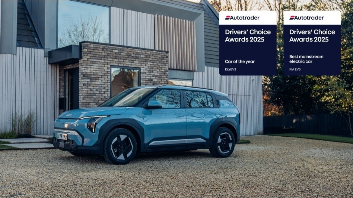 Kia EV3 Autotrader Awards wins