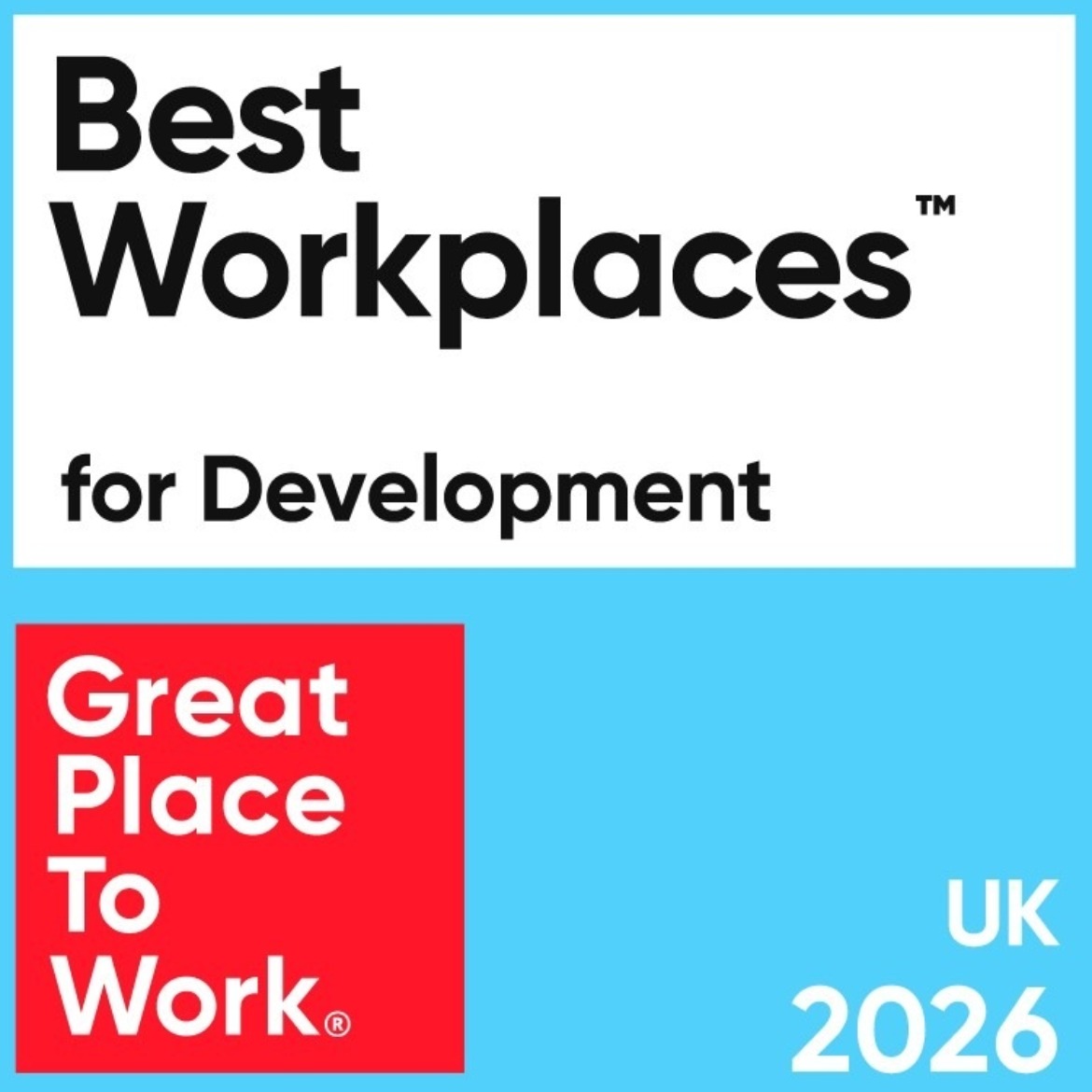 Grainger MOTOR GROUP voted one of the UK's Best workplaces for development