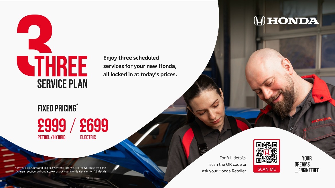 Honda THREE Service Plan