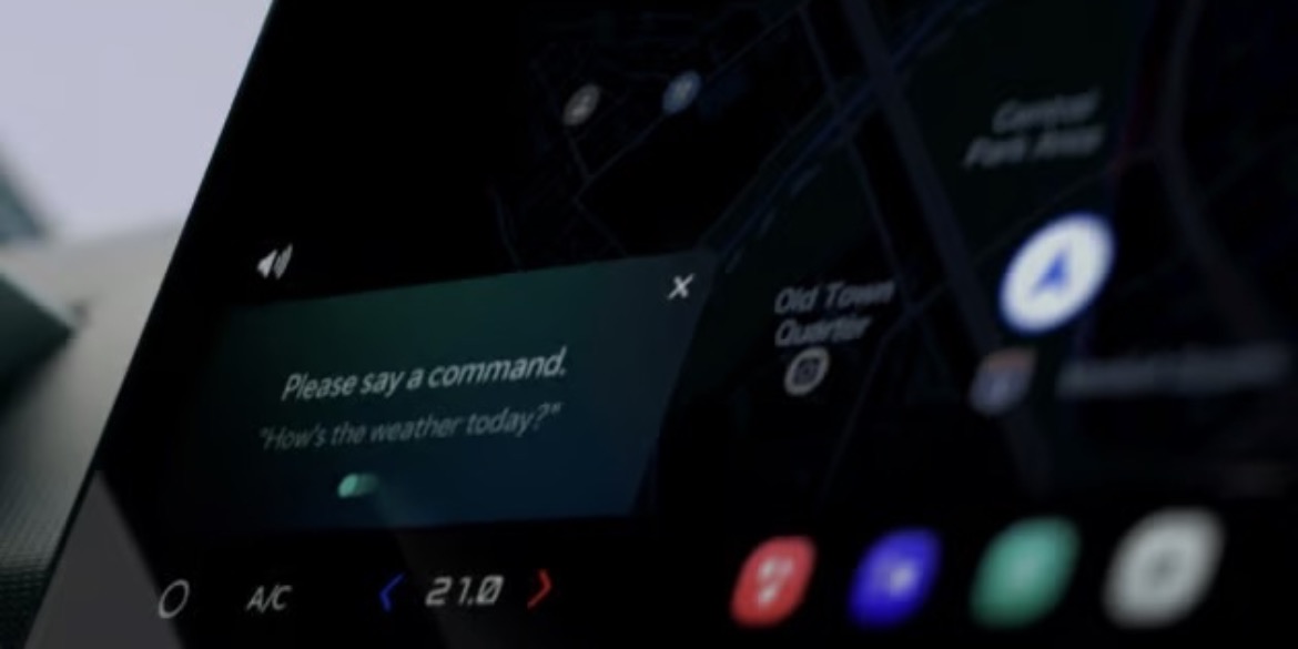 Kia PV5 Chassis Cab Infotainment Screen