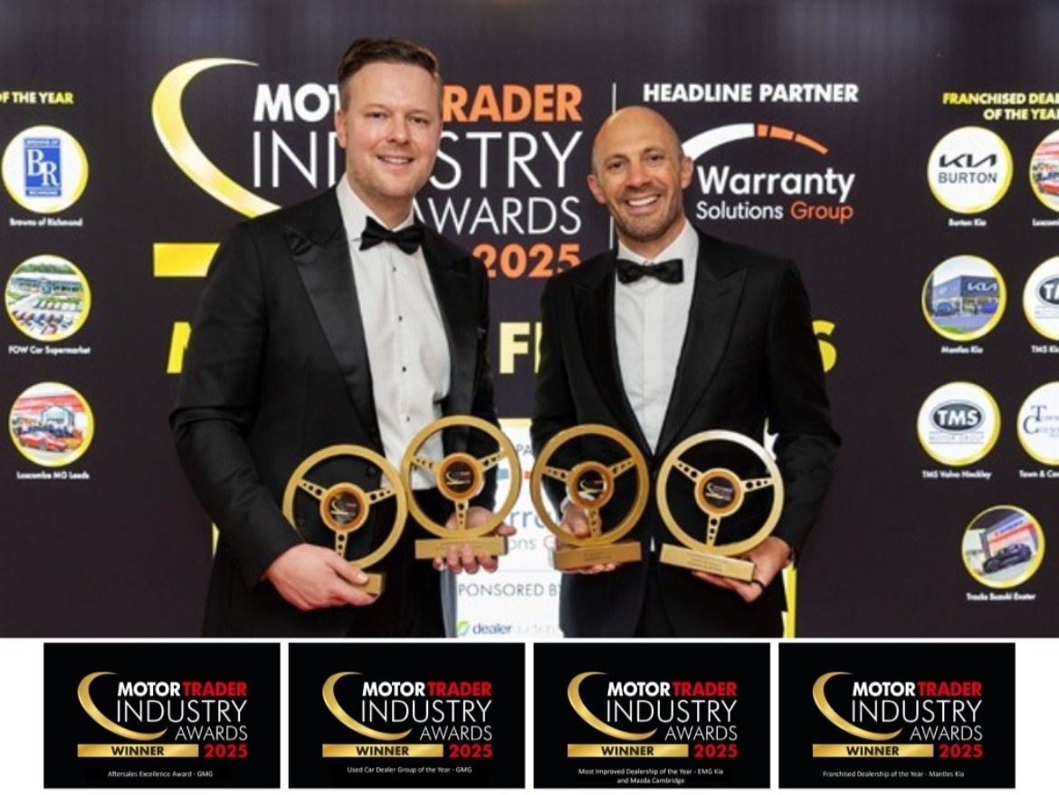 Grainger Motor Group - Motor Trader Award Winners 2024