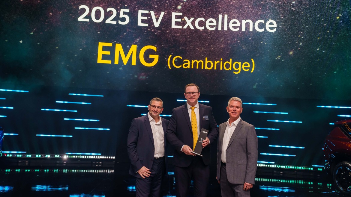 2025 Kia EV Excellence Winner - EMG Cambridge Kia